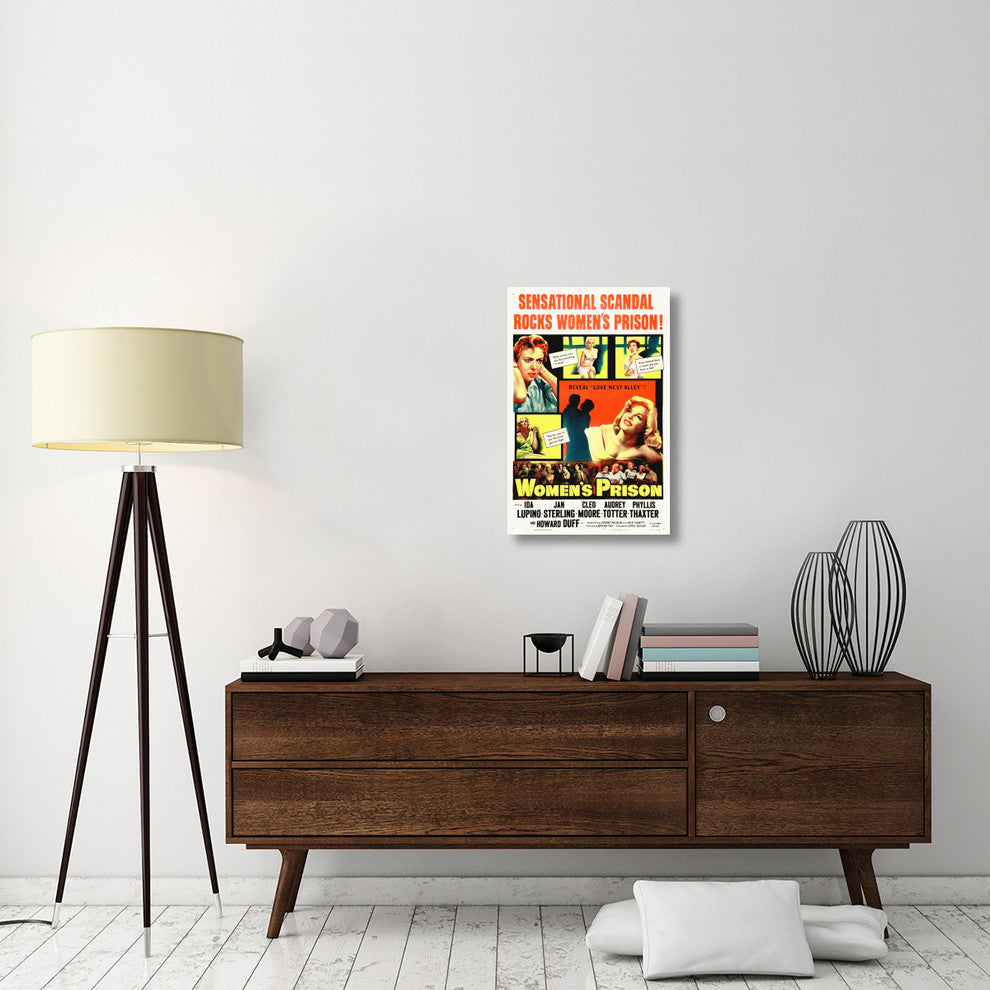 "Women's Prison" Stretched Canvas Giclee by Hollywood Photo Archive, 20x30"