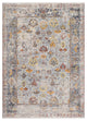Liverpool Updated Traditional Charcoal, Gray Area Rug, 2'x3'