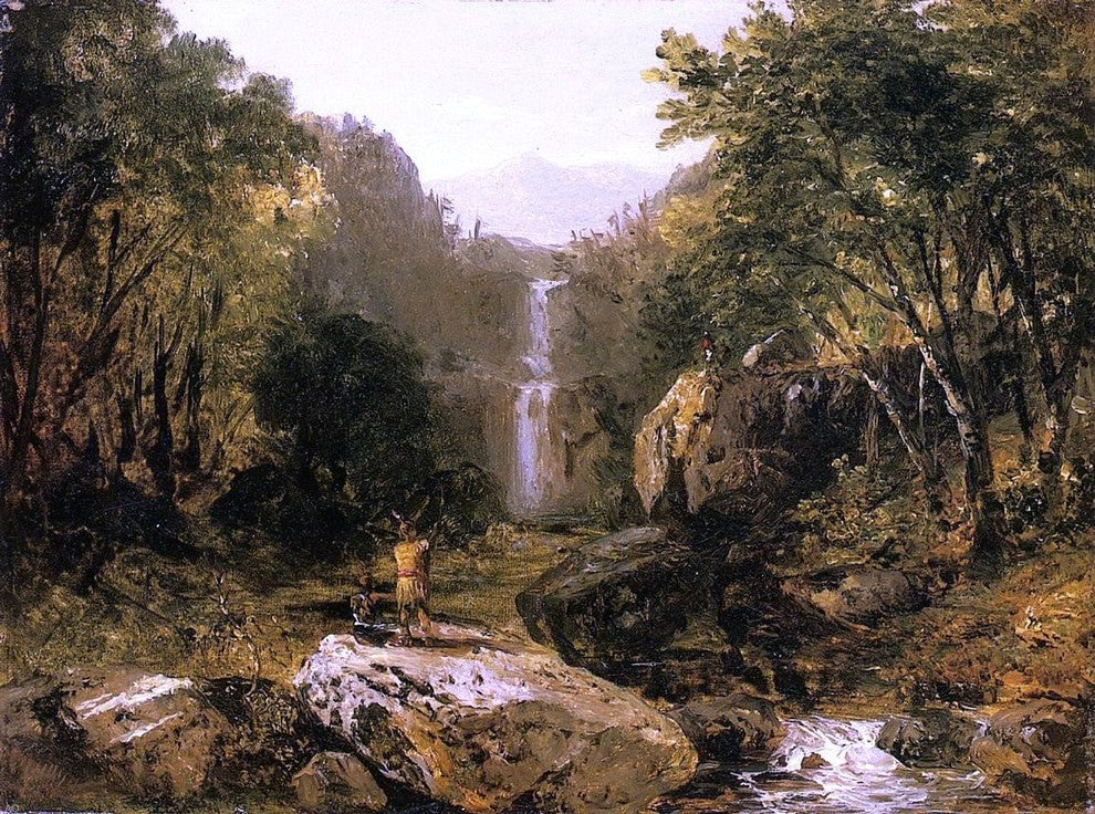 John Frederick Kensett Catskill Mountain Scenery Wall Decal