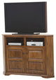 Eagle Furniture Oak Ridge, Tall 56" Wide Corner TV Console, Caribbean Rum