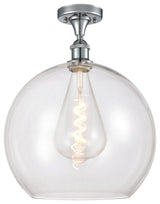 Innovations 516-1C-PC-G122-14 1-Light Semi-Flush Mount, Polished Chrome