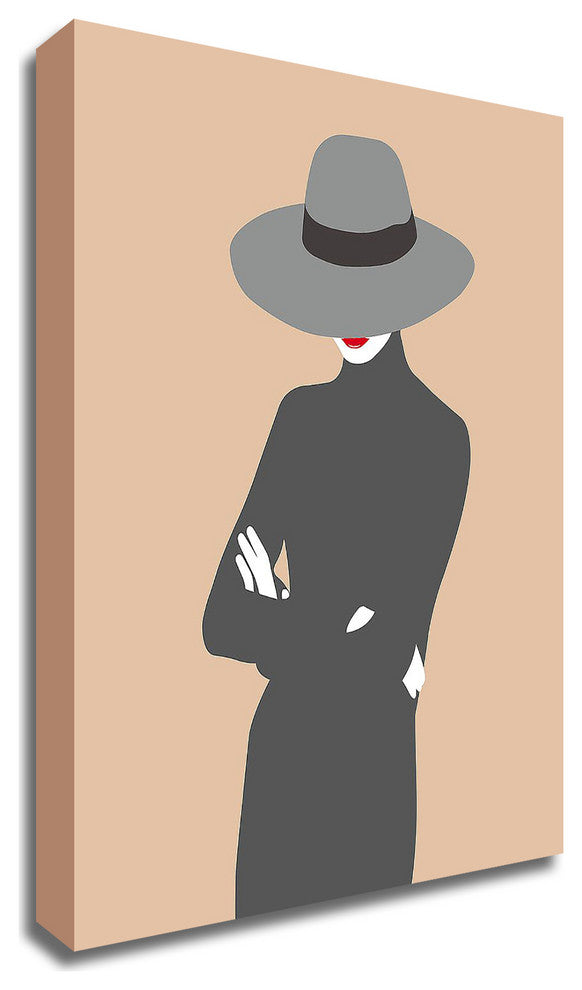 Lady No. 5 by Sean Salvadori, Print on Canvas, 20"x28"
