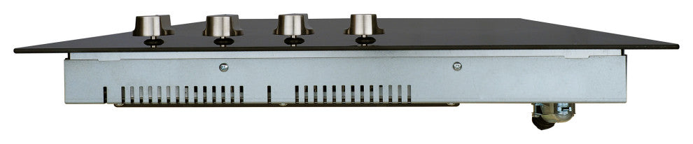 30" Electric Ceramic Glass Cooktop, Black With 4 Electric Burners