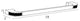 Cecilia Luxury Gold towel bar with Clear Swarovski crystals, Medium Towel Bar 18"