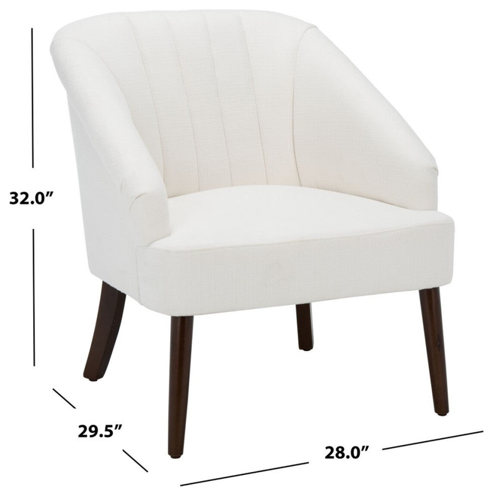 Safavieh Quenton Accent Chair, White