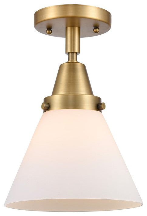 INNOVATIONS LIGHTING 447-1C-BB-G41 Large Cone Flush Mount