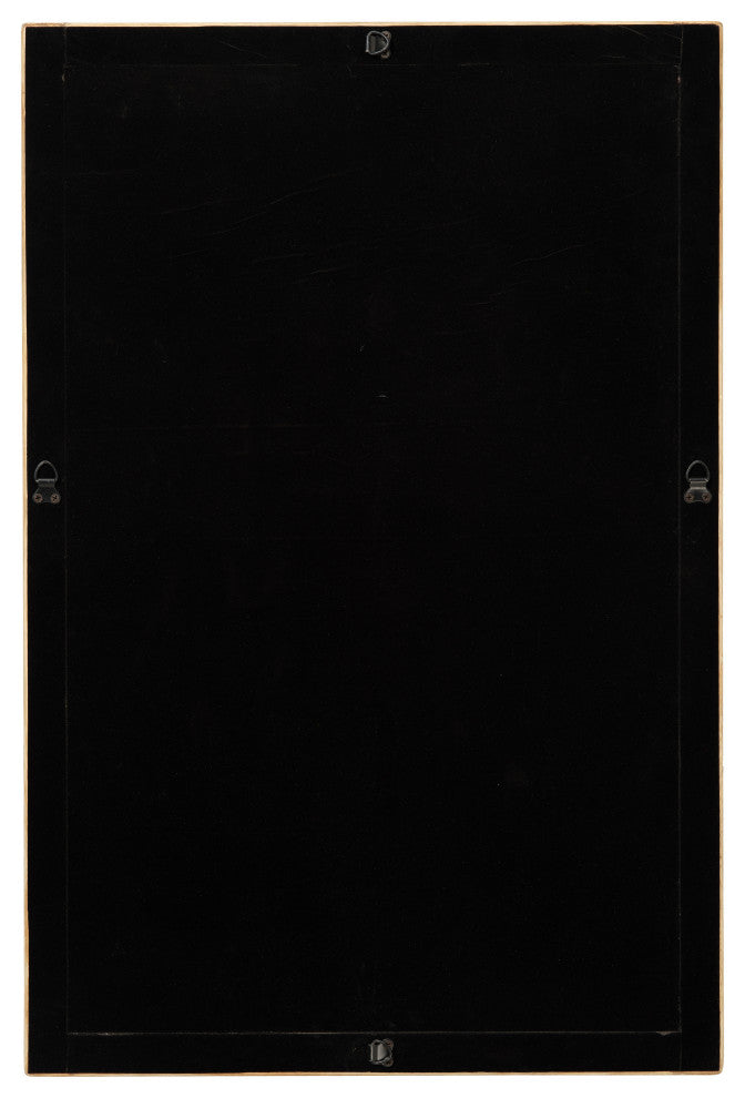 Sama Wood and Bone Inlay Rectangle Mirror