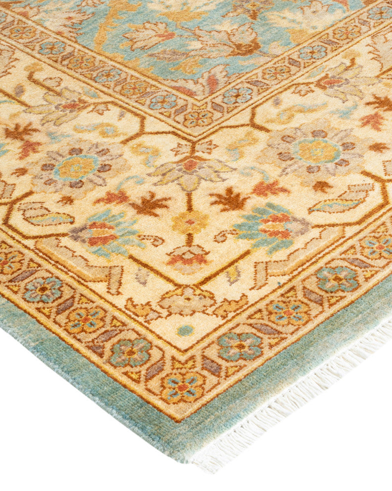 ECLECTIC, Hand Knotted Area Rug 8' 10" X 6' 1"