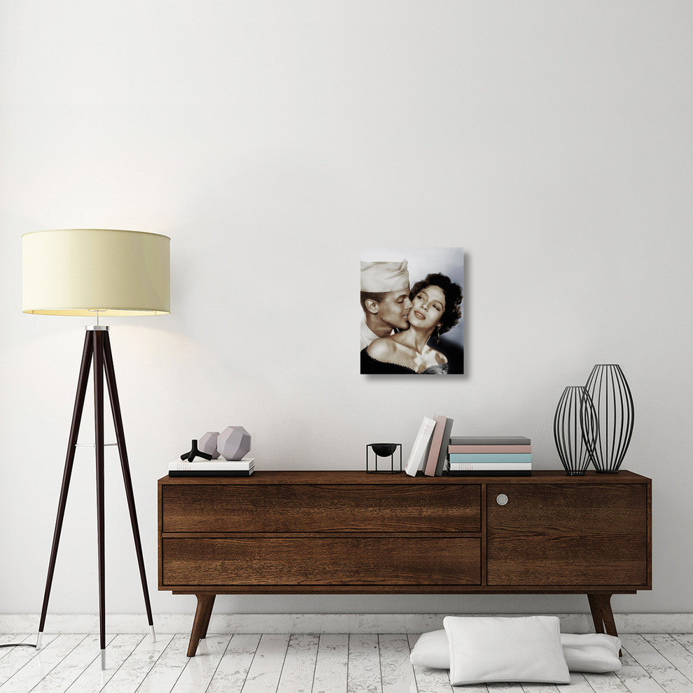 "Harry Belafonte with Dorothy Dandrige" Canvas Giclee, 18"x22"