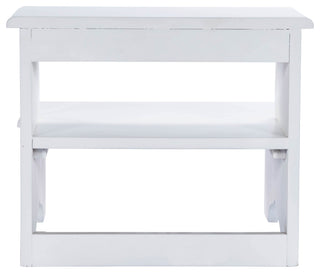 Butler Melrose Praline Step Stool, White
