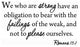 We Who Are Strong Romans 15:1 Bible Wall Quotes, Black