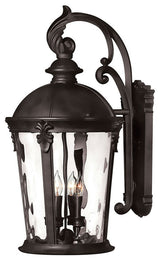 Hinkley Windsor Large Wall Mount Lantern, Black