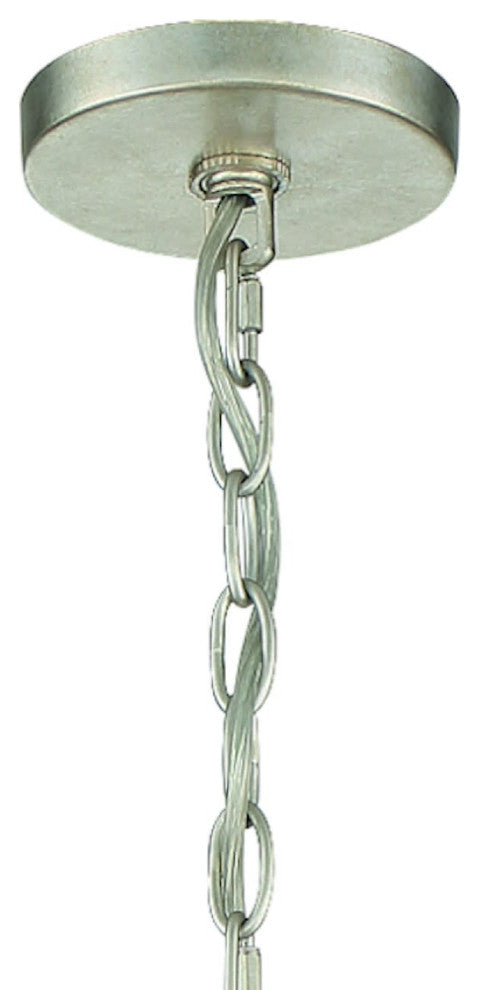 Crystorama Lighting Group LUC-A9066 Lucille 6 Light 24"W Crystal - Antique