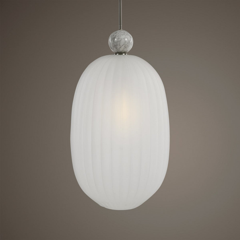 Uttermost Creme Crï¿½me Oversized 1 Light Pendant 21545