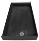 Tile Redi 4260RDL-PVC 42"x60" Double Curb Shower Pan With Right PVC Drain