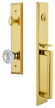 Fifth Avenue 1-Piece Dummy Handleset, D Grip and Versailles Knob, 849647
