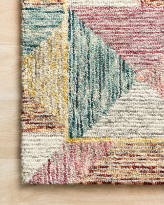 Loloi II Spectrum Area Rug, Silver/Multi, 2'6"x7'6"