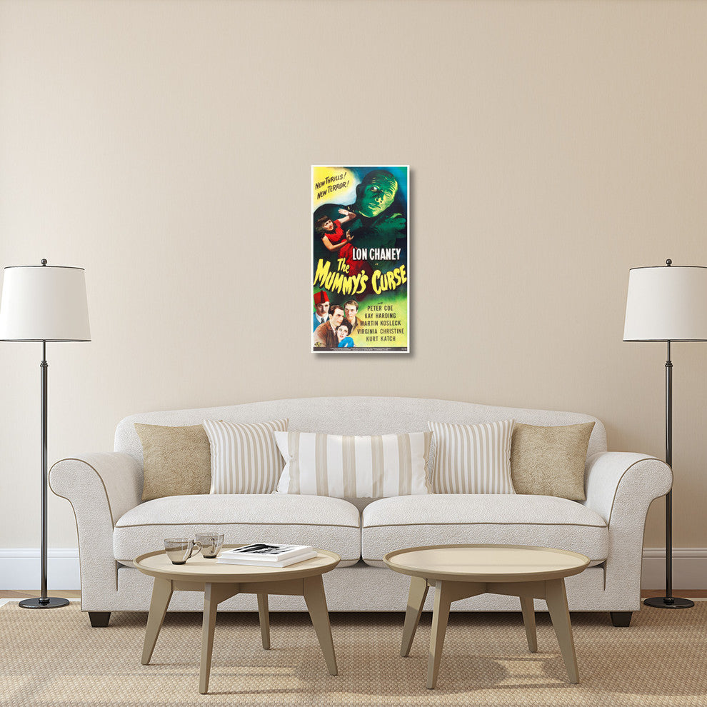 "Mummy's Curse" Stretched Canvas Giclee by Hollywood Photo Archive, 21x40"