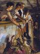 Tile Mural Marionettes By John Singer Sargent, 6"x8", Matte