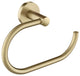 Elie Bathroom Towel Ring, Brushed Gold