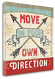 "A Great Journey III" By Pela Studio, Giclee Print on Gallery Wrap Canvas