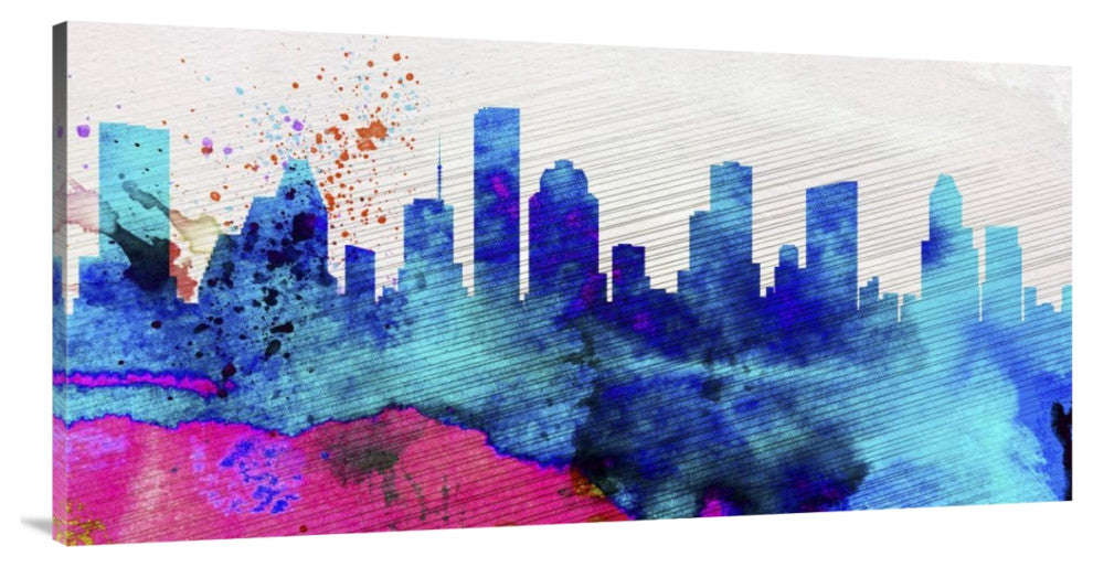 "Houston City Skyline" Fine Art Print