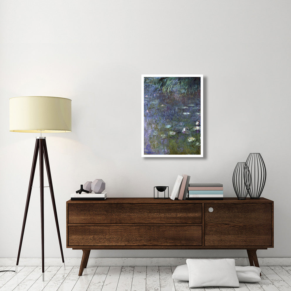 "Water Lilies: Morning, c. 1914-26 (right)" Paper Print by Claude Monet, 26"x34"