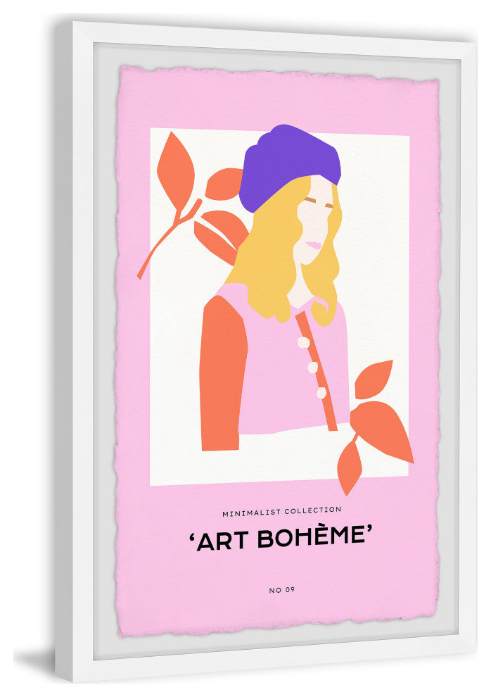 "Bohemian Lifestyle" Framed Painting Print, 12x18