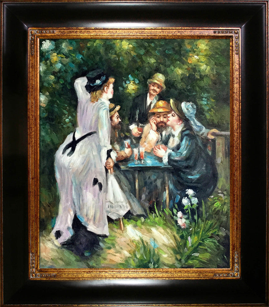 In The Garden, Opulent Frame 26" x 30"