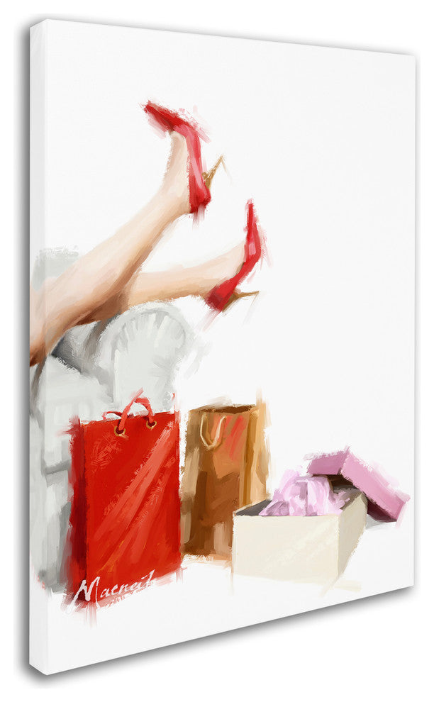 The Macneil Studio 'New Shoes' Canvas Art, 47"x35"