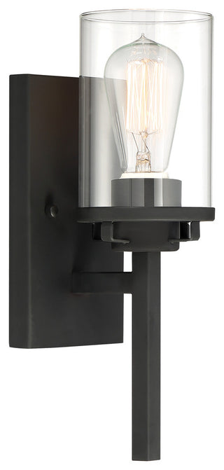 Jedrek 1-Light Wall Sconce, Black