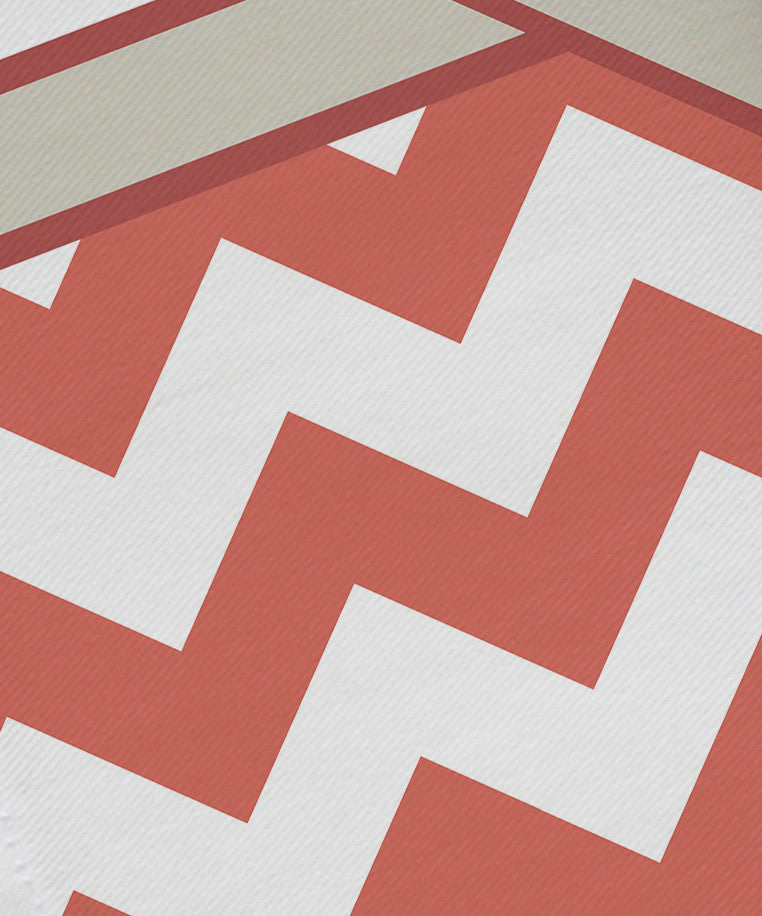 Express Line Geometric Print Napkin, Seed, Set of 4