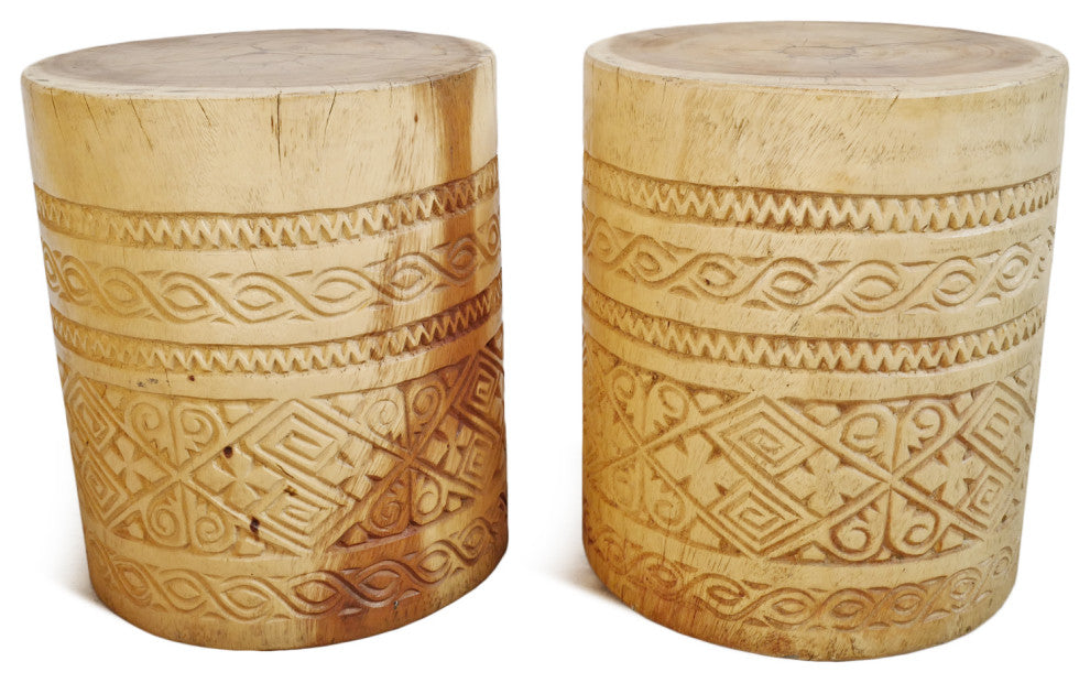 Java Natural Side Table Stand