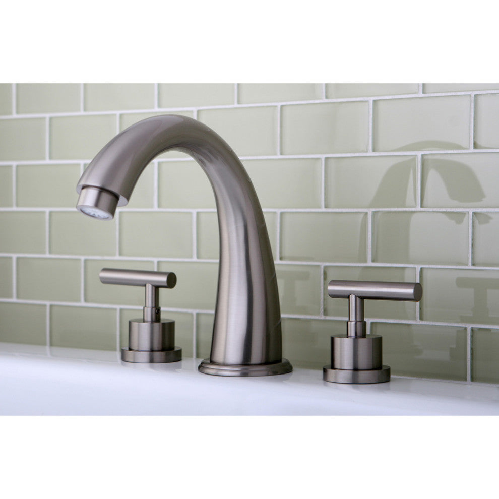 Kingston Brass Roman Tub Faucet, Brushed Nickel