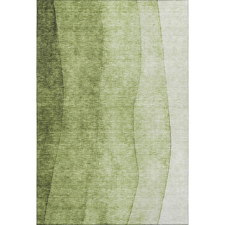 Premium Machine Washable Mayfield AMF625 Olive 9' x 12' Rug