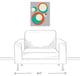 Retro Circles 16x20 Canvas Wall Art