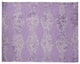 Pyramid Stripe Chenille Rug, Purple, 8'x10'
