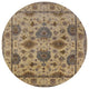 Ahgly Company Indoor Round Mid-Century Modern Area Rugs, 4' Round