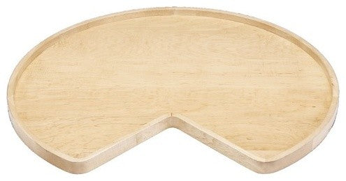 32" Wood Kidney Lazy Susan w/ Swivel Maple Rev-A-Shelf 4WLS401-32-BS52