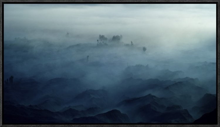 Land Of Fog, 22"x12"