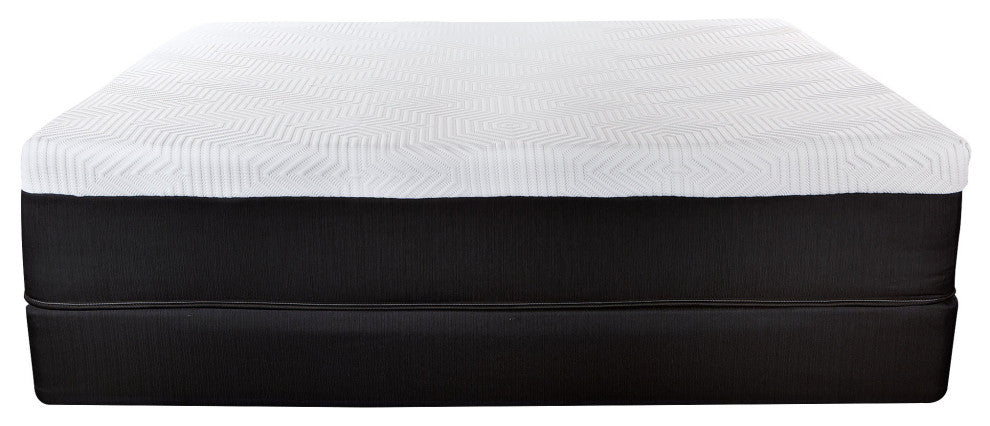14" Hybrid Lux Memory Foam And Wrapped Coil Mattress Twin