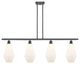 Innovations 516-4I-BK-G651-7 4-Light Island Light, Matte Black