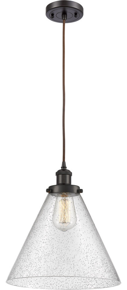 Innovations Lighting 916-1P-OB-G44-L-LED X-Large Cone 1 Light Mini Pendant