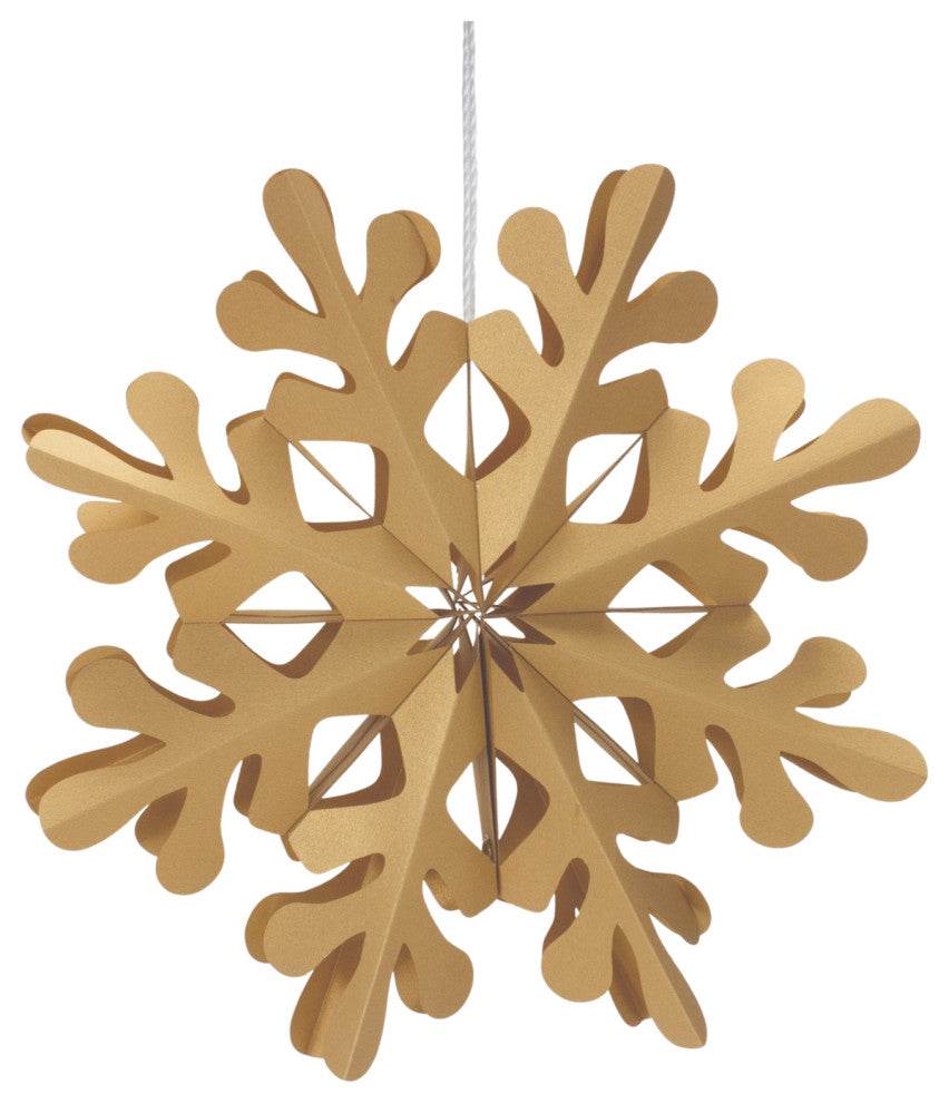 Paper Snowflake Ornament, Set of 6