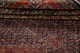 Consigned, Oriental Bordered Hand-Knotted Antique Persian Area Rug, Blue, 13X19