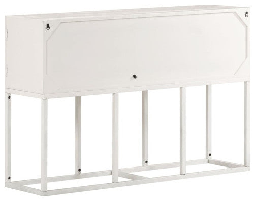 vidaXL Sideboard Kitchen Buffet Cabinet with Carved Design Solid Wood Mango