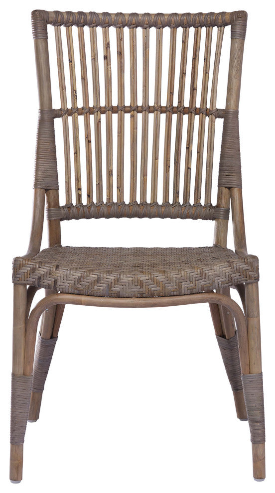 Piano Dining Side Chair, Taupe Gray
