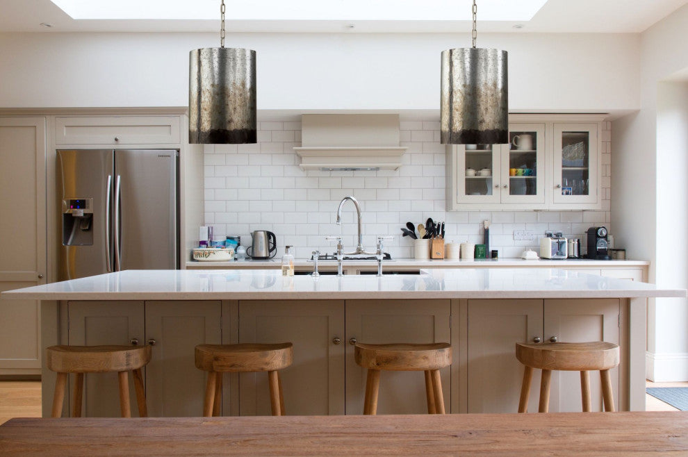 Varaluz 323P02 Cannery 2 Light 12"W Pendant - Ombre Galvanized