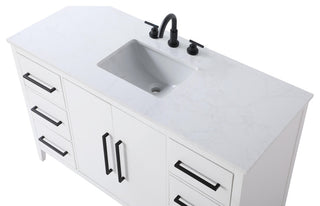 Elegant Lighting VF29354 Millie 54" - White