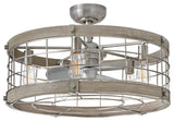Hinkley Lighting 904627F-LIA Bryce 27"W 3 Blade 5 Light Smart - Brushed Nickel